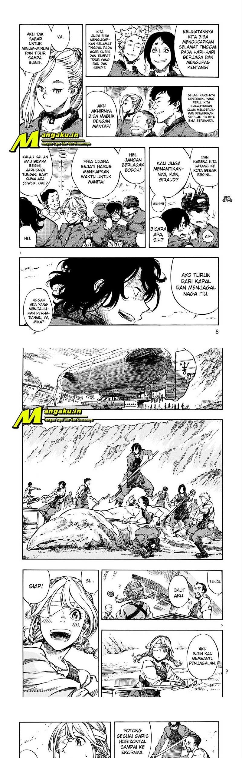 Kuutei Dragons Chapter 06.1 Gambar 3