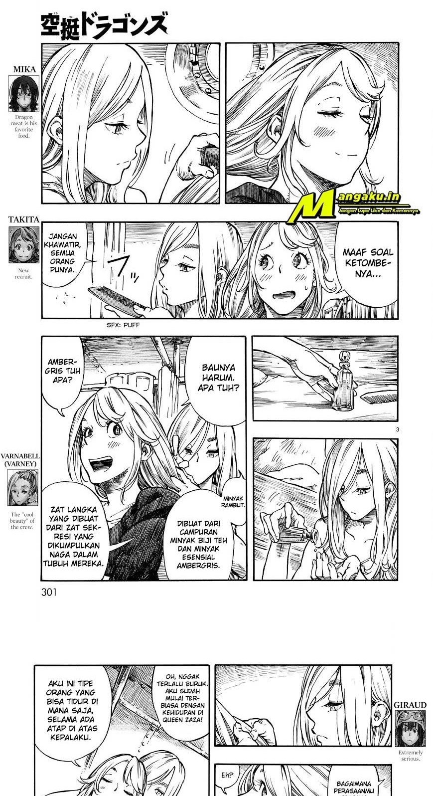 Kuutei Dragons Chapter 03.1 Gambar 3
