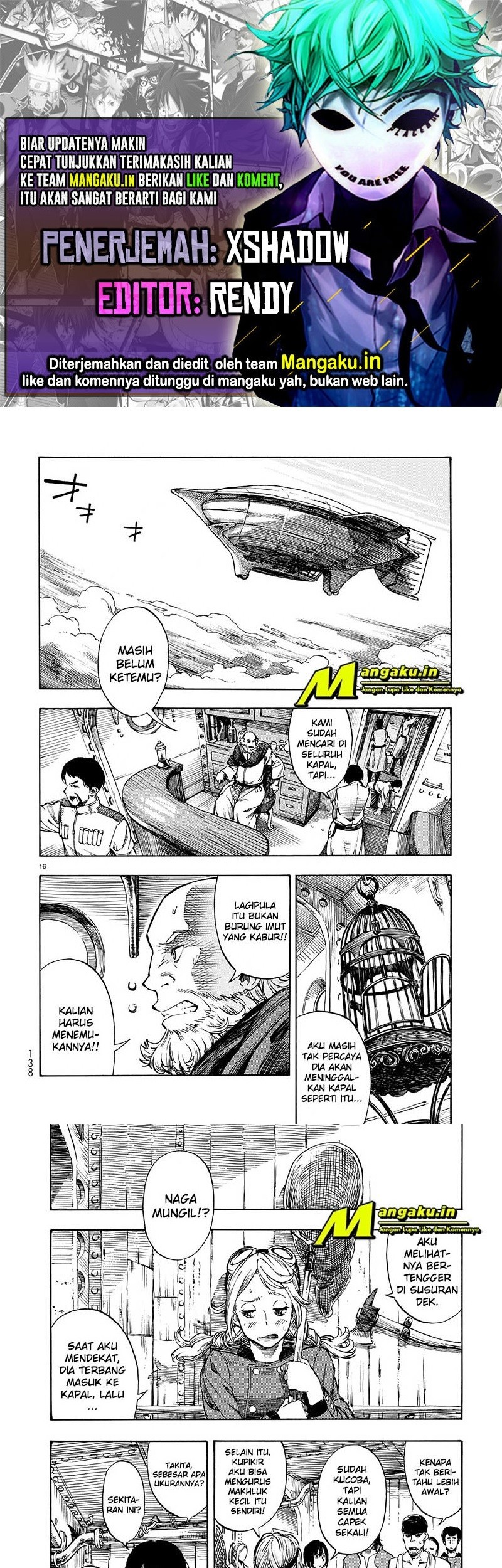 Baca Komik Kuutei Dragons Chapter 02.2 Gambar 1