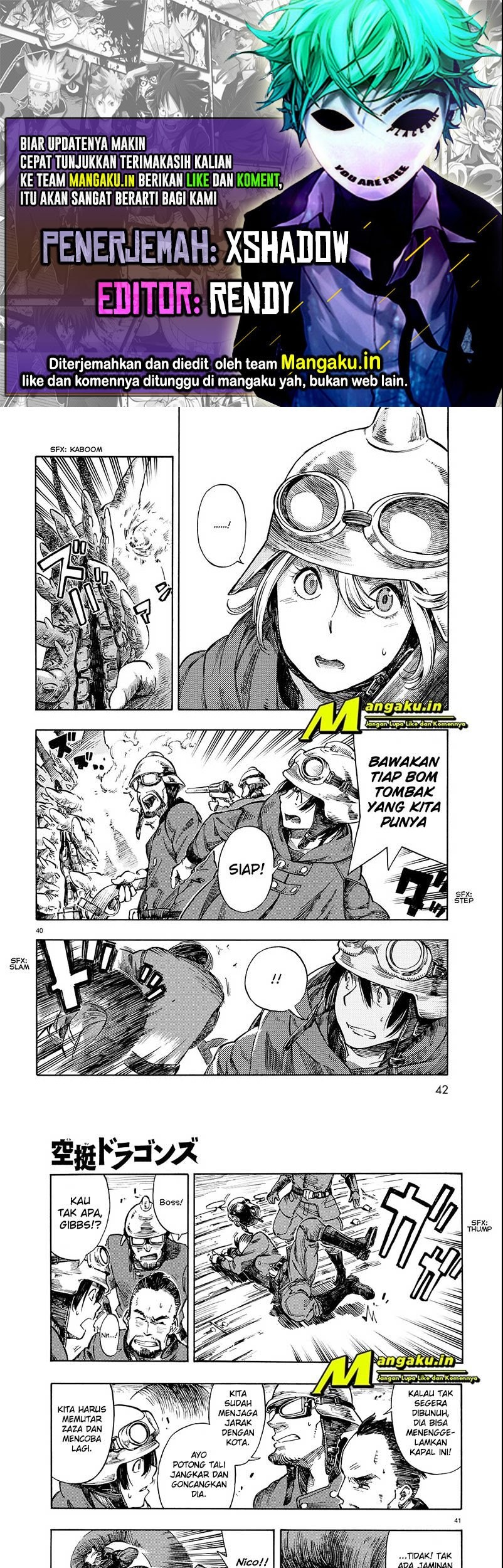Baca Komik Kuutei Dragons Chapter 01.3 Gambar 1