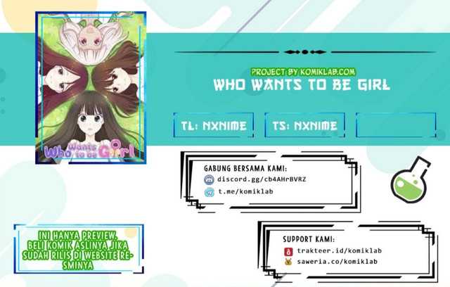 Baca Komik Who Wants To Be Girl Chapter 2 Gambar 1