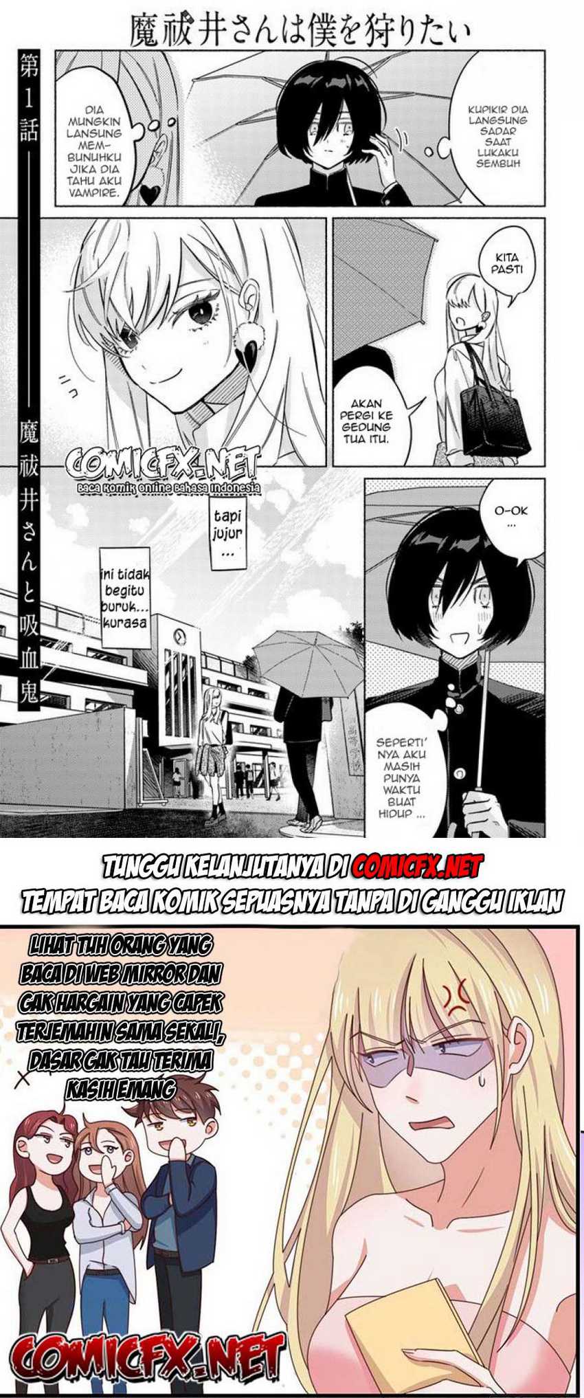 Mabarai-san Hunts Me Down Chapter 01 Gambar 46