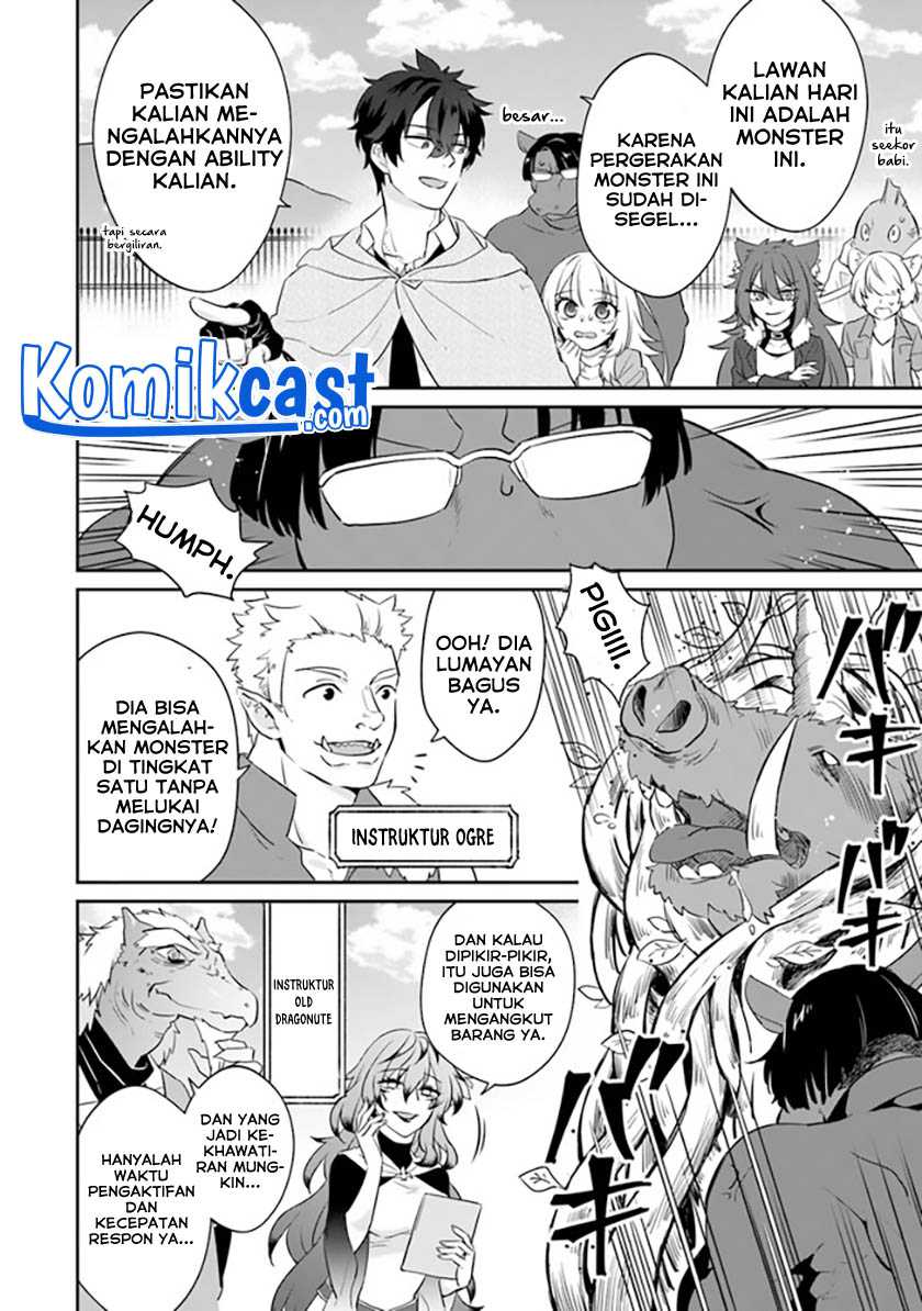 Daizai Dungeon Kyoushuujo no Hanmen Kyoushi: Hazure Gift no “Annaijin” ga Jitsuha Saikyou no Tansakusha de Aru Koto o, Seito-tachi wa Mada Shiranai Chapter 02 Gambar 17