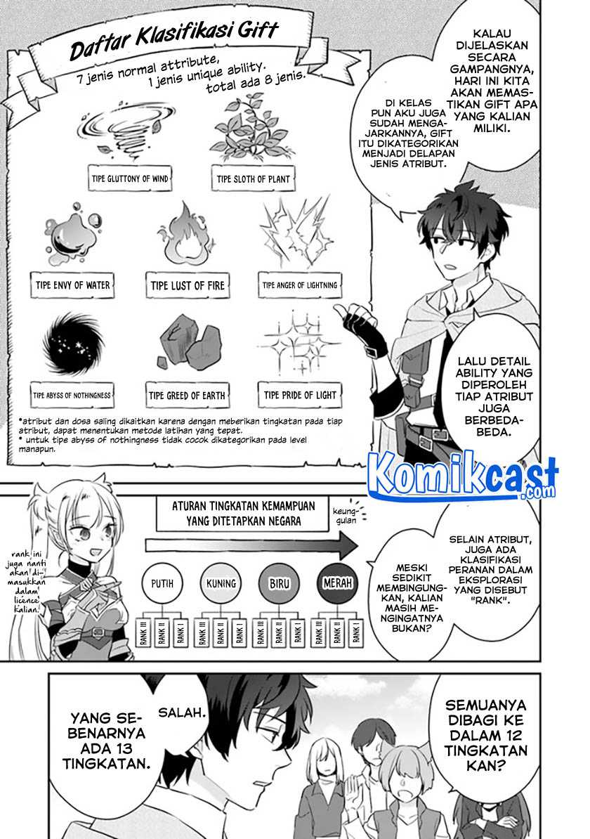 Daizai Dungeon Kyoushuujo no Hanmen Kyoushi: Hazure Gift no “Annaijin” ga Jitsuha Saikyou no Tansakusha de Aru Koto o, Seito-tachi wa Mada Shiranai Chapter 02 Gambar 6