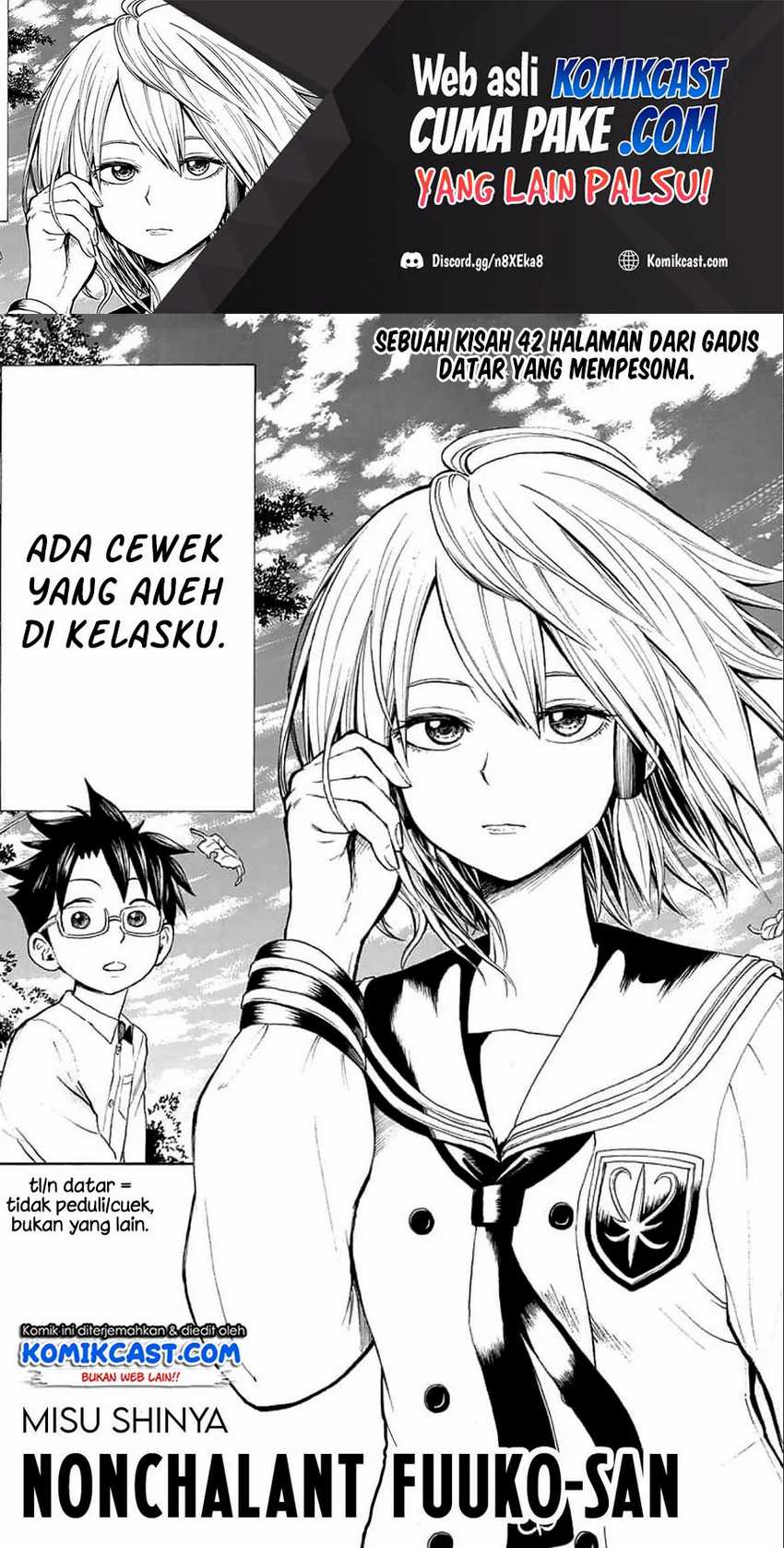 Baca Nonchalant Fuuko-san Chapter 00.1 Gambar 2