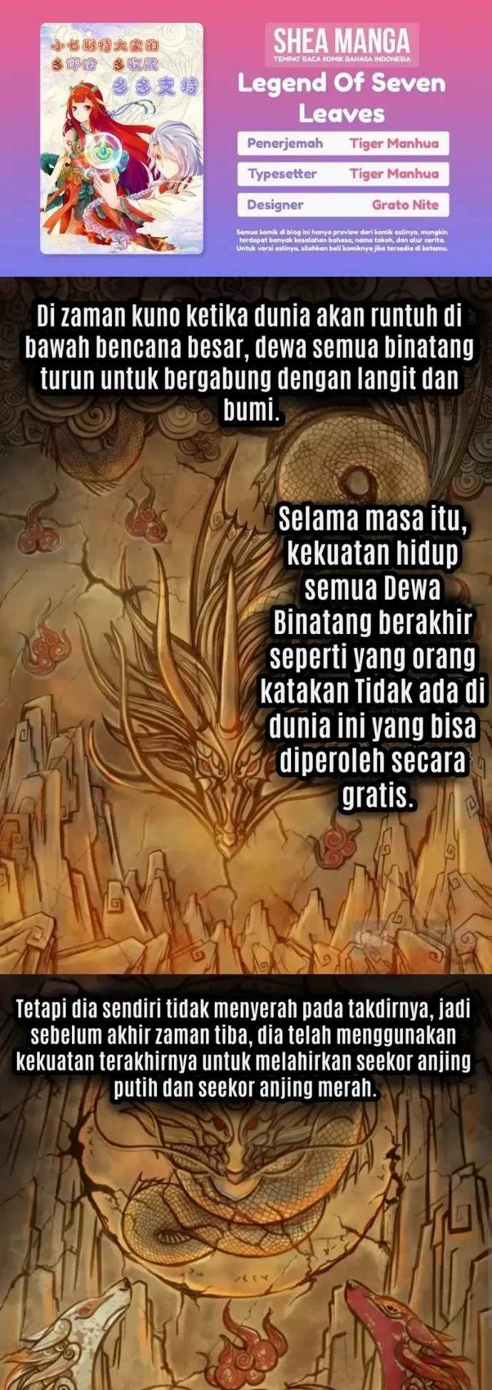 Baca Komik Legend Of Seven Leaves Chapter 01 Gambar 1