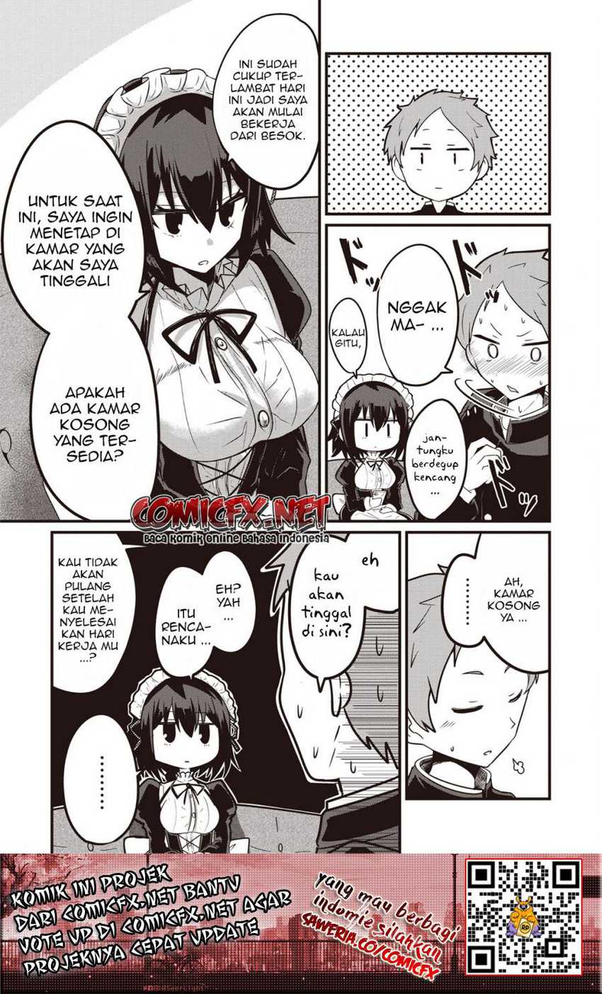 Kokoro no Koe ga Moreyasui Maid-san Chapter 01 Gambar 15