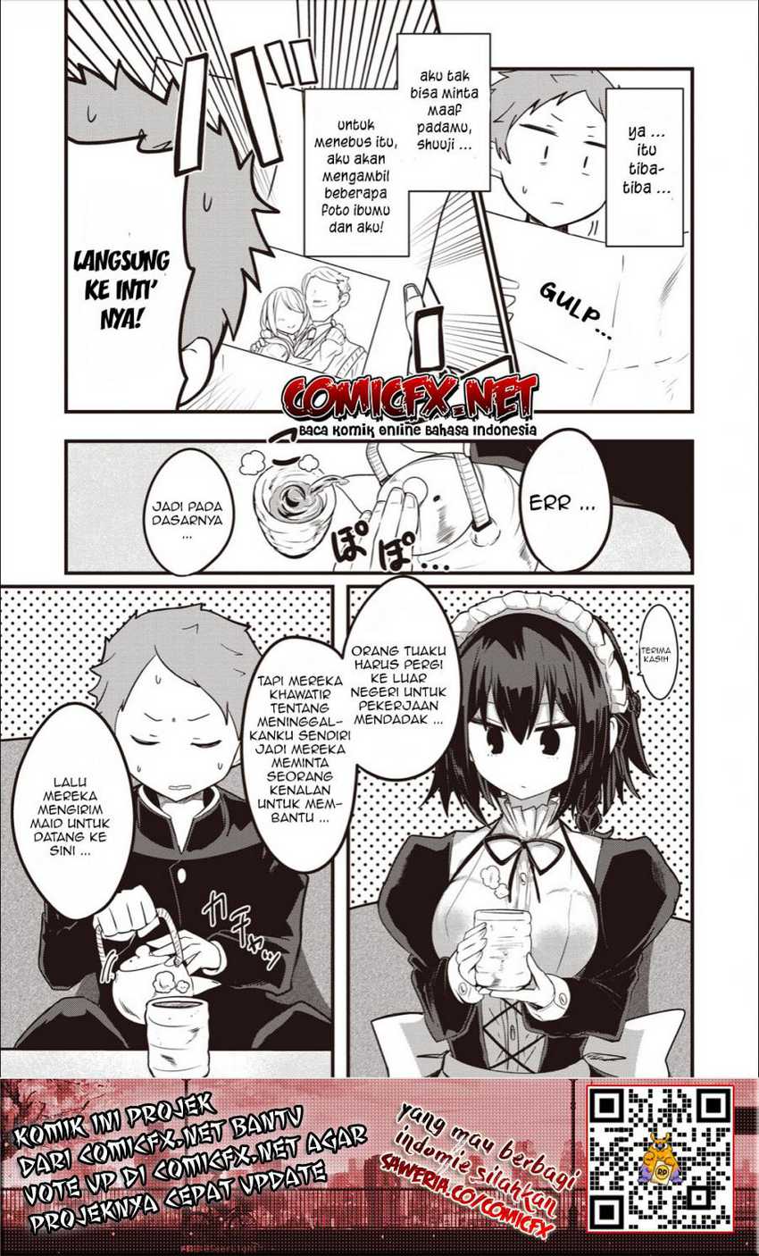 Kokoro no Koe ga Moreyasui Maid-san Chapter 01 Gambar 8