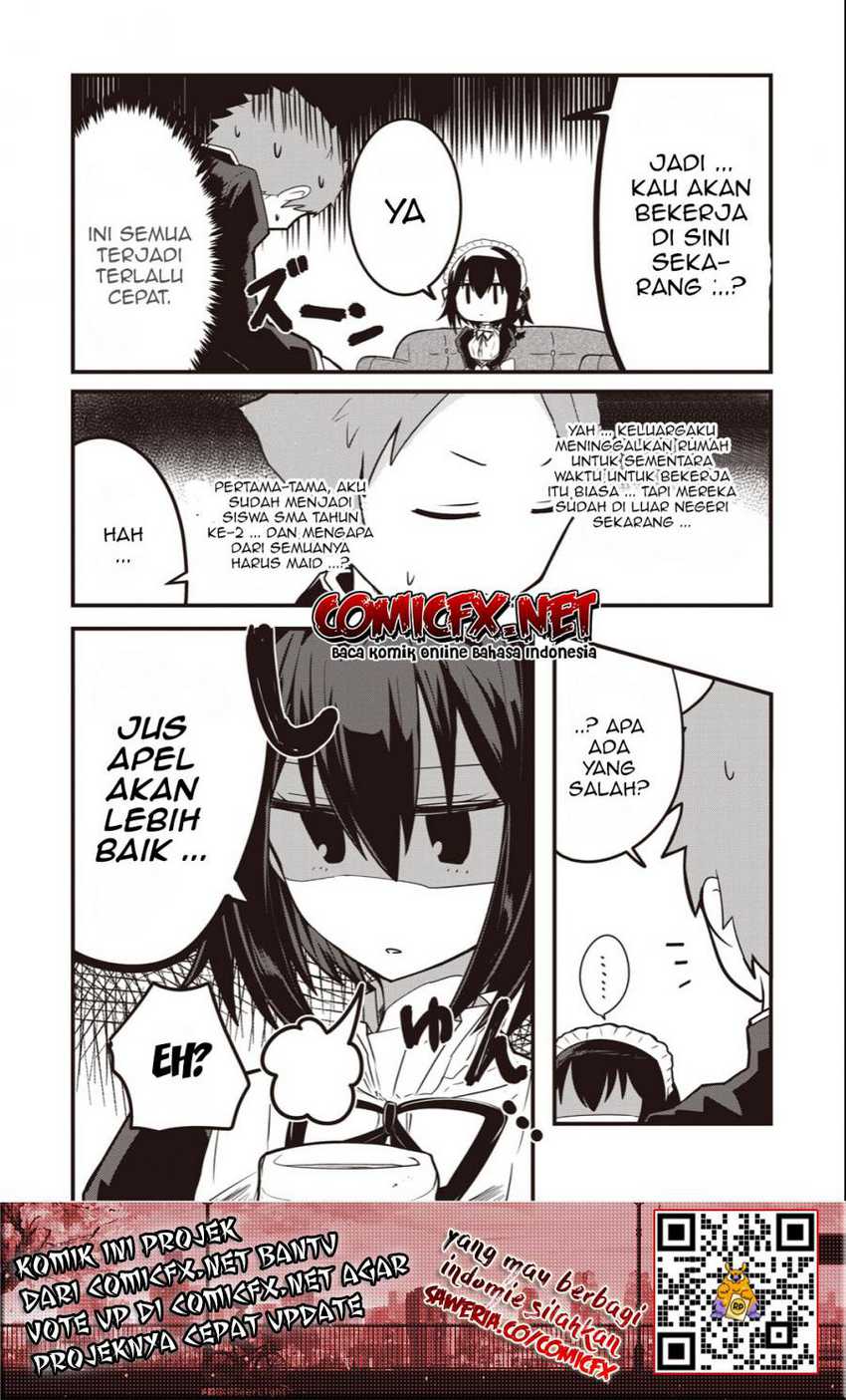 Kokoro no Koe ga Moreyasui Maid-san Chapter 01 Gambar 9