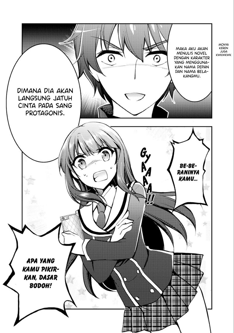I Used a Novel Posting Site and The Most Beautiful Girl in My Class Turned out to Be a Reader Chapter 01 Gambar 34