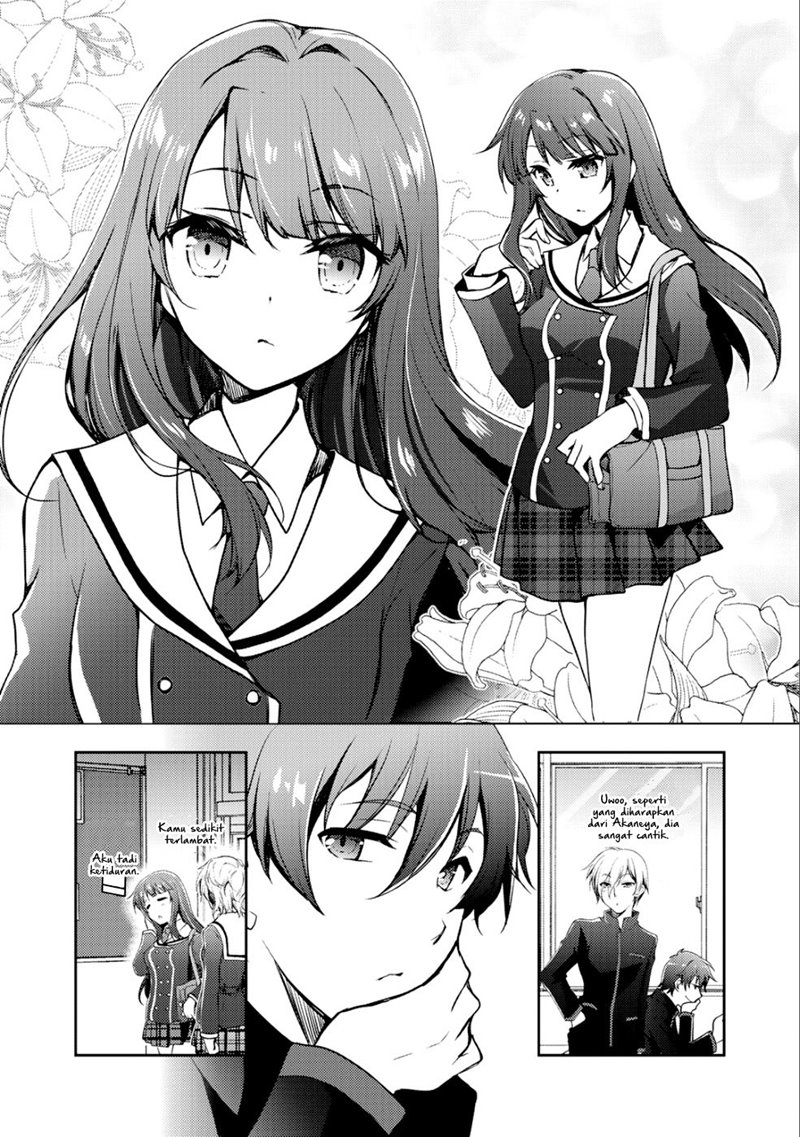 I Used a Novel Posting Site and The Most Beautiful Girl in My Class Turned out to Be a Reader Chapter 01 Gambar 6