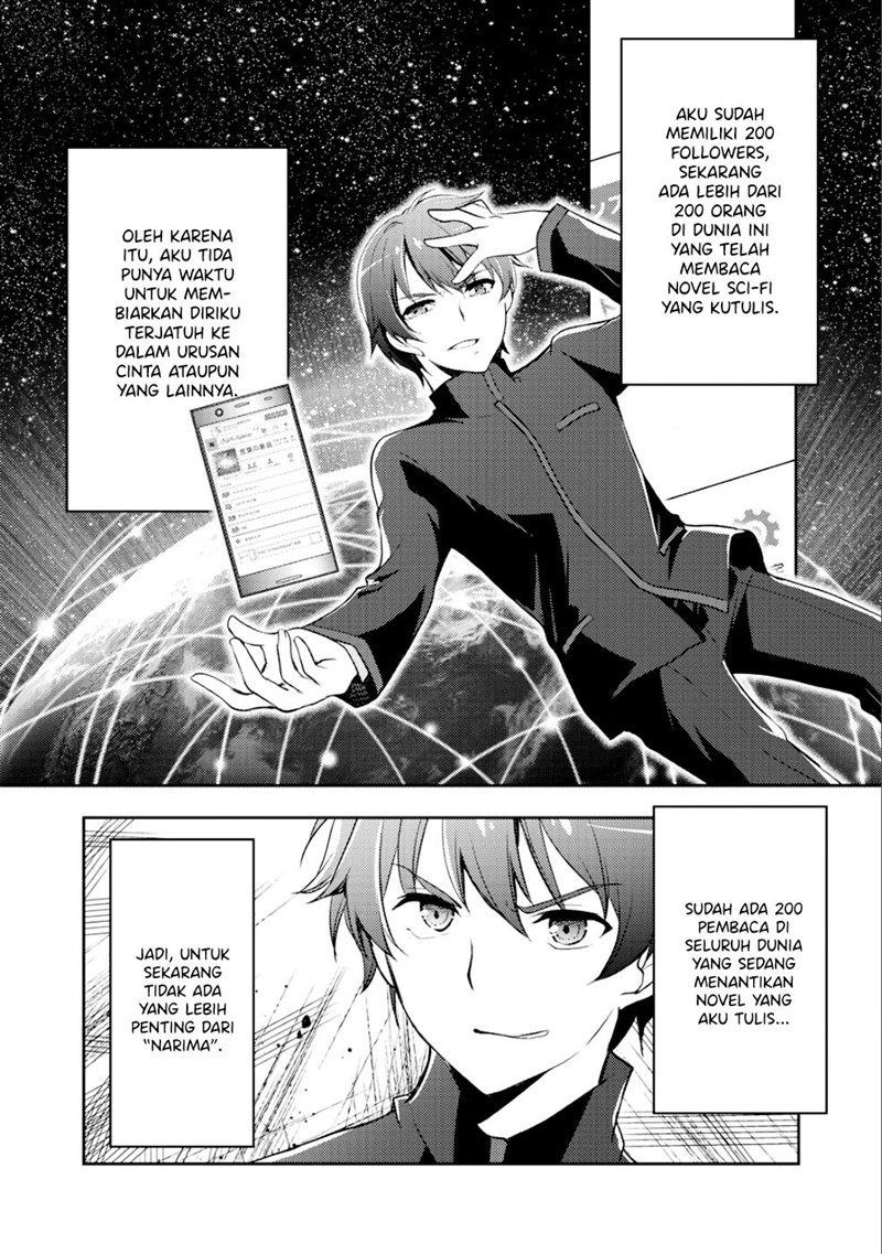 I Used a Novel Posting Site and The Most Beautiful Girl in My Class Turned out to Be a Reader Chapter 01 Gambar 9