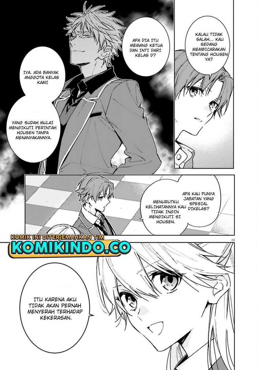 Youkoso Jitsuryoku Shijou Shugi no Kyoushitsu e: 2-nensei-hen Chapter 06 Gambar 10