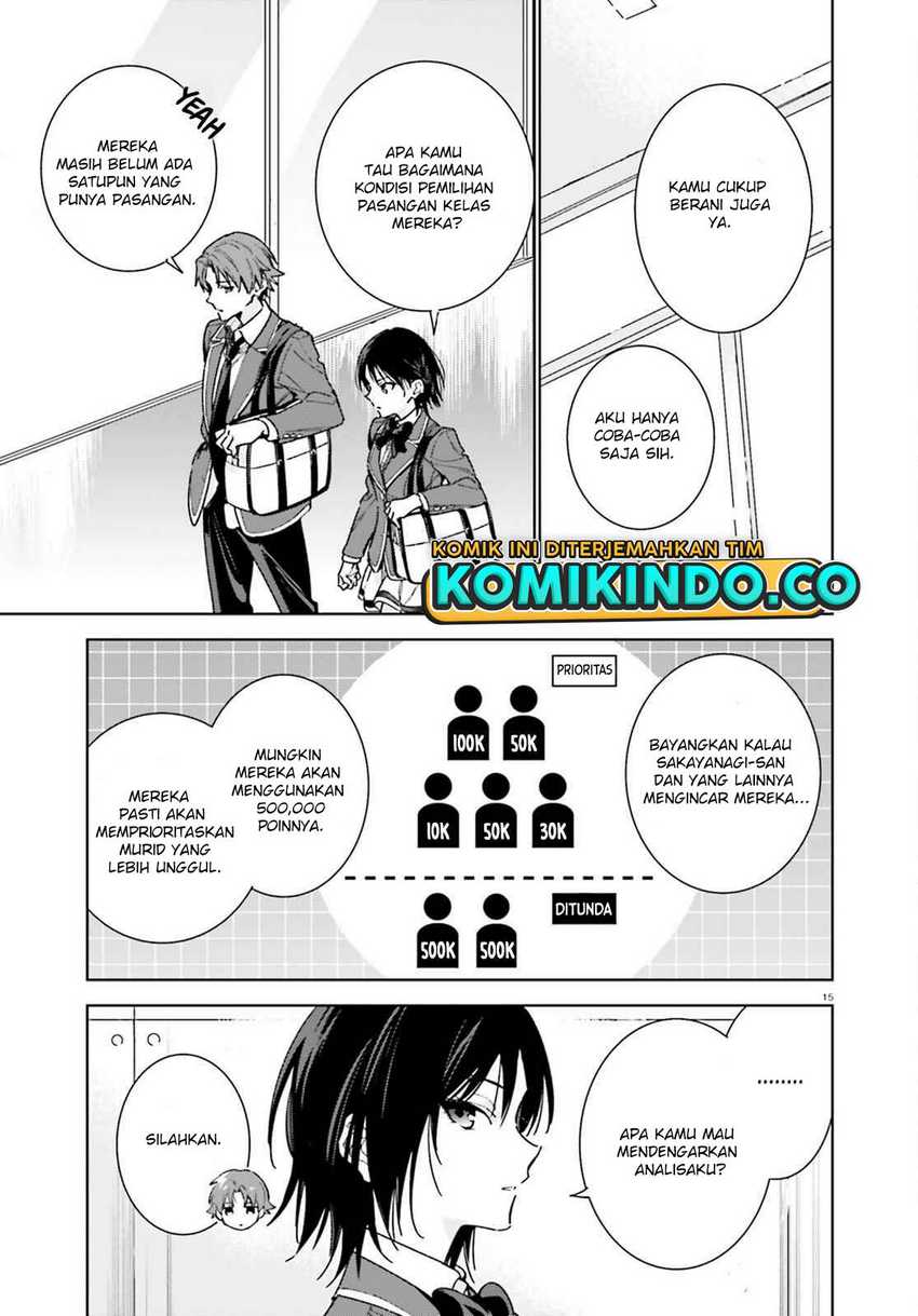 Youkoso Jitsuryoku Shijou Shugi no Kyoushitsu e: 2-nensei-hen Chapter 06 Gambar 16