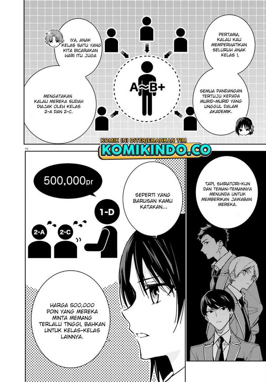 Youkoso Jitsuryoku Shijou Shugi no Kyoushitsu e: 2-nensei-hen Chapter 06 Gambar 17