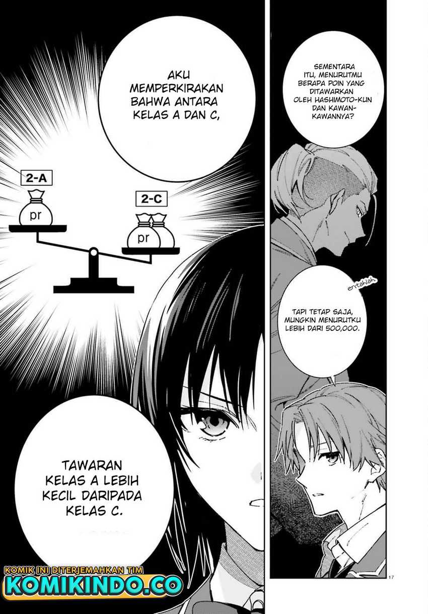 Youkoso Jitsuryoku Shijou Shugi no Kyoushitsu e: 2-nensei-hen Chapter 06 Gambar 18