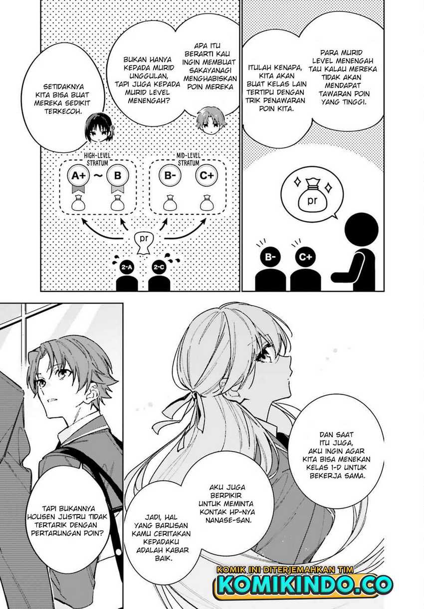 Youkoso Jitsuryoku Shijou Shugi no Kyoushitsu e: 2-nensei-hen Chapter 06 Gambar 22