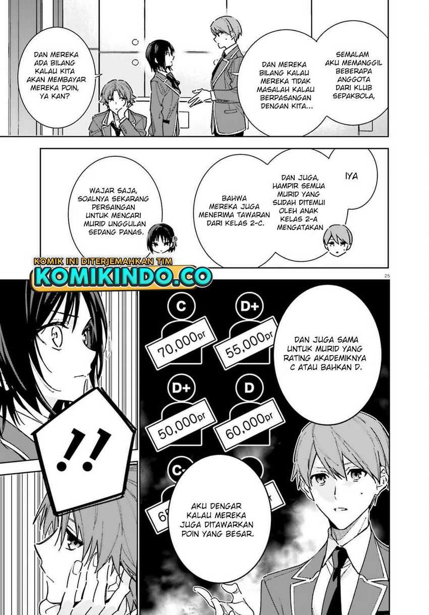 Youkoso Jitsuryoku Shijou Shugi no Kyoushitsu e: 2-nensei-hen Chapter 06 Gambar 26