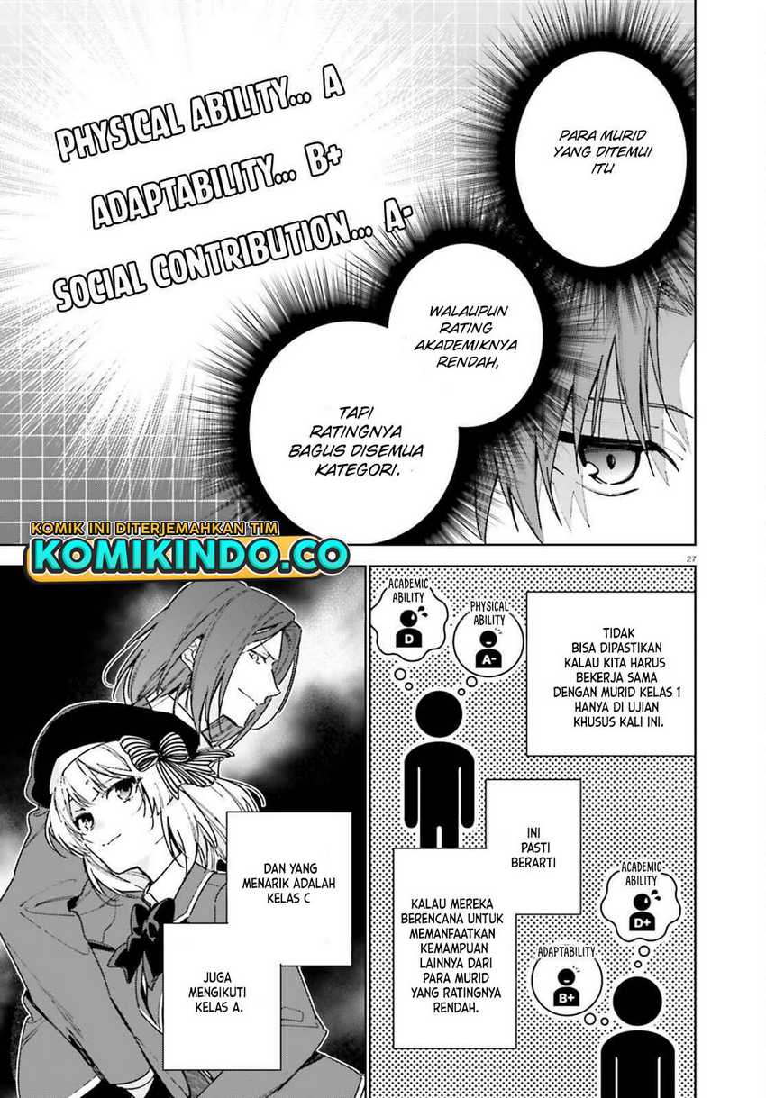 Youkoso Jitsuryoku Shijou Shugi no Kyoushitsu e: 2-nensei-hen Chapter 06 Gambar 28