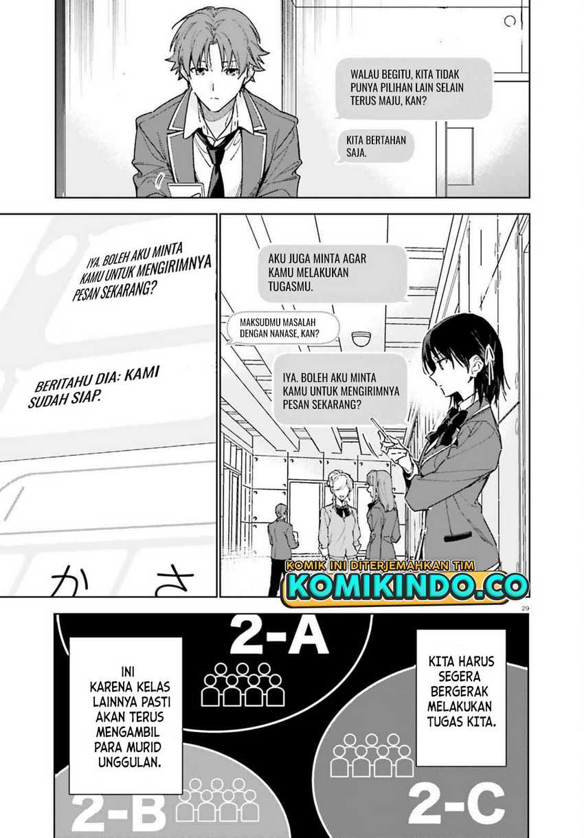 Youkoso Jitsuryoku Shijou Shugi no Kyoushitsu e: 2-nensei-hen Chapter 06 Gambar 30