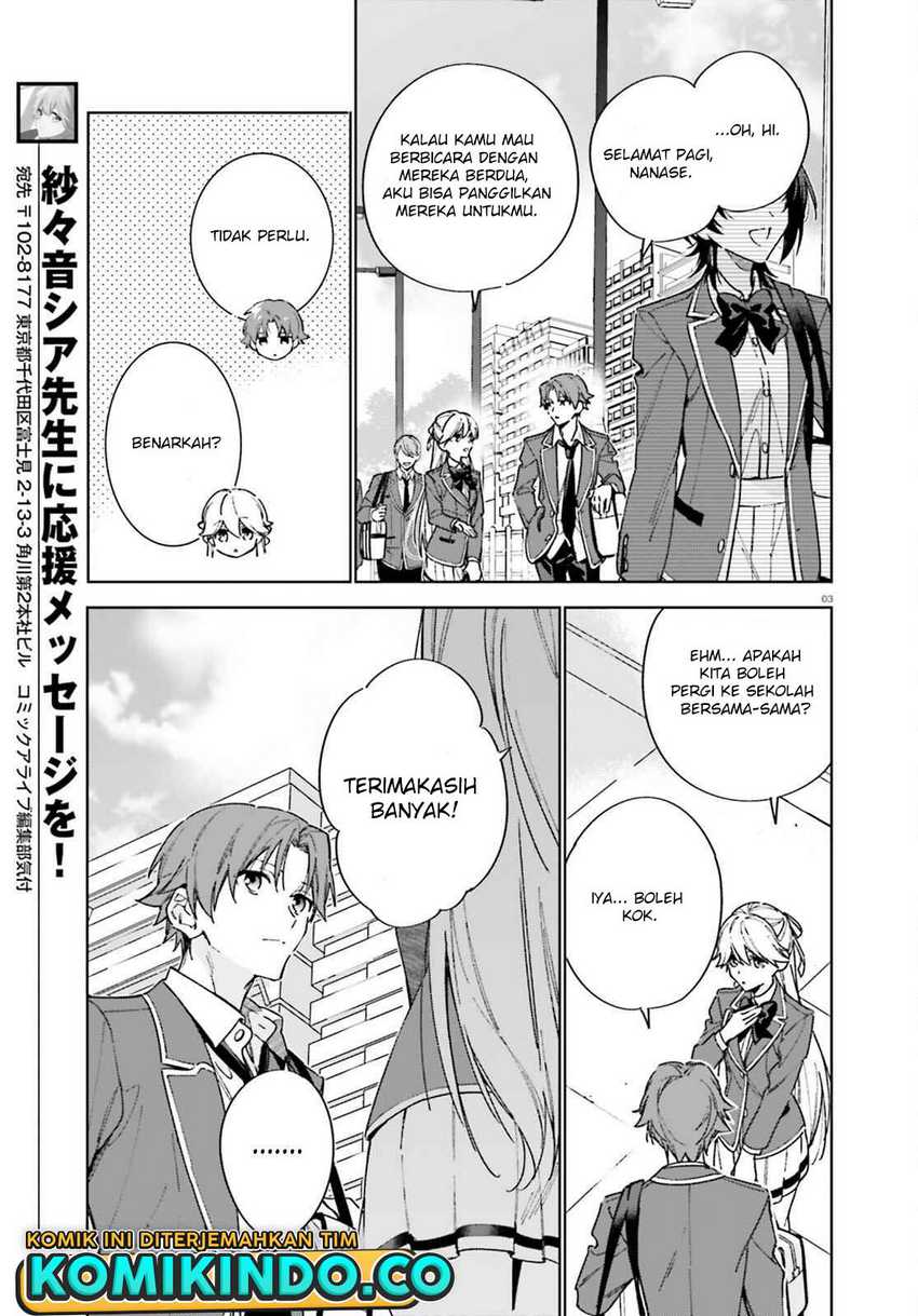 Youkoso Jitsuryoku Shijou Shugi no Kyoushitsu e: 2-nensei-hen Chapter 06 Gambar 4