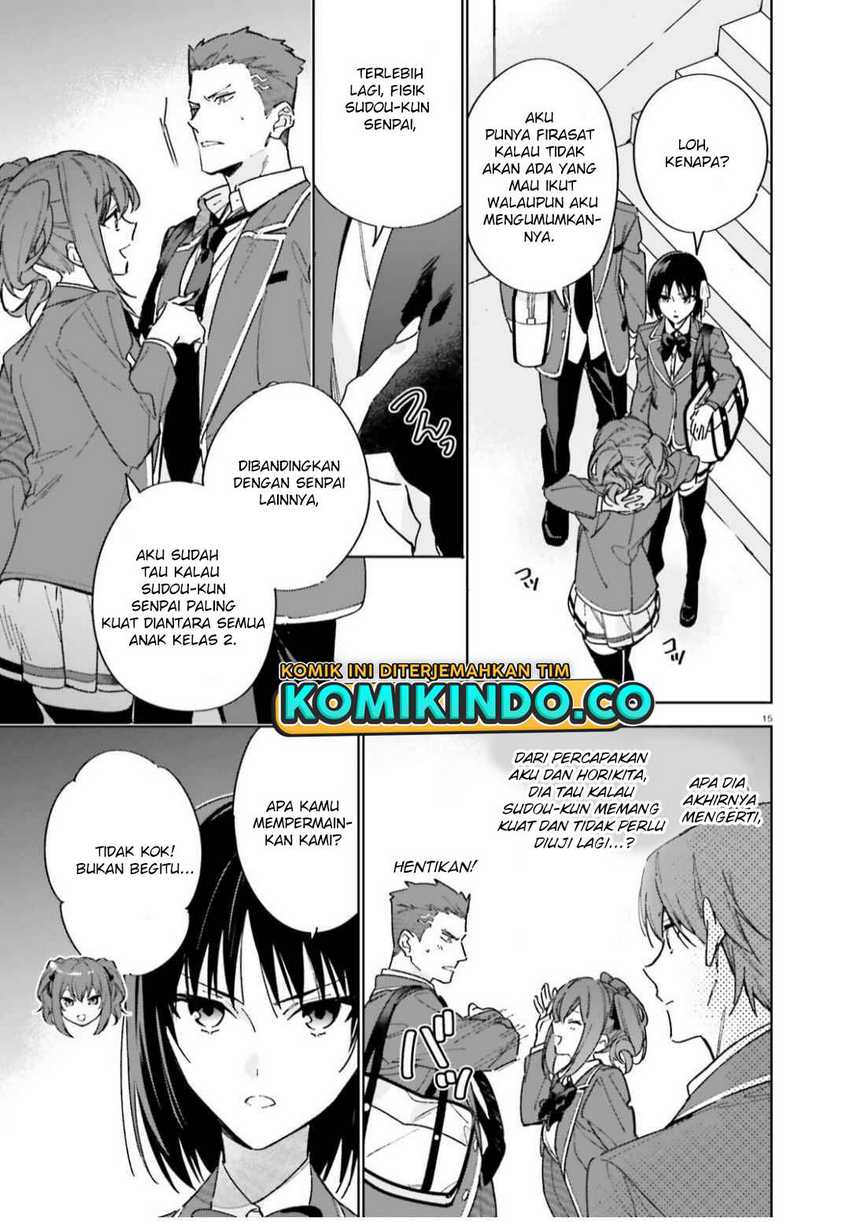 Youkoso Jitsuryoku Shijou Shugi no Kyoushitsu e: 2-nensei-hen Chapter 05 Gambar 16