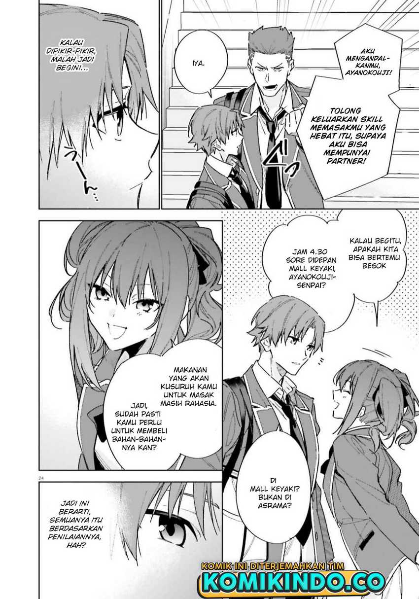 Youkoso Jitsuryoku Shijou Shugi no Kyoushitsu e: 2-nensei-hen Chapter 05 Gambar 25