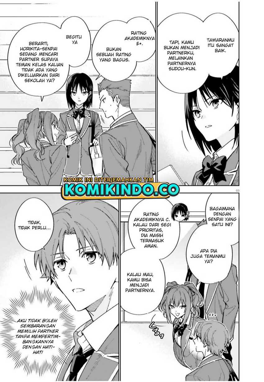 Youkoso Jitsuryoku Shijou Shugi no Kyoushitsu e: 2-nensei-hen Chapter 05 Gambar 4