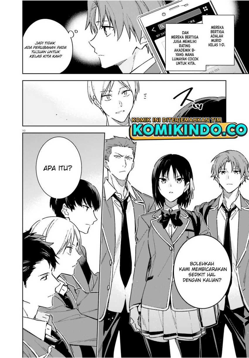 Youkoso Jitsuryoku Shijou Shugi no Kyoushitsu e: 2-nensei-hen Chapter 04 Gambar 11