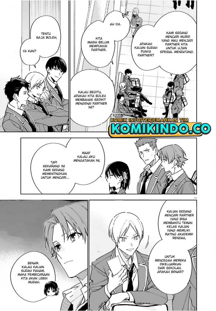 Youkoso Jitsuryoku Shijou Shugi no Kyoushitsu e: 2-nensei-hen Chapter 04 Gambar 12