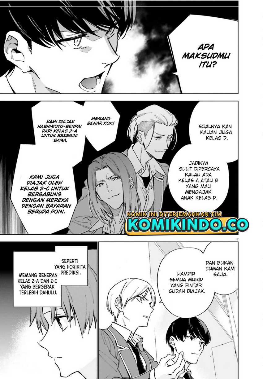 Youkoso Jitsuryoku Shijou Shugi no Kyoushitsu e: 2-nensei-hen Chapter 04 Gambar 18