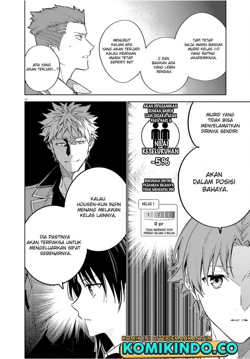 Youkoso Jitsuryoku Shijou Shugi no Kyoushitsu e: 2-nensei-hen Chapter 04 Gambar 29