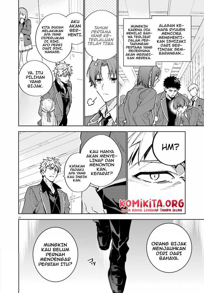 Youkoso Jitsuryoku Shijou Shugi no Kyoushitsu e: 2-nensei-hen Chapter 03 Gambar 27