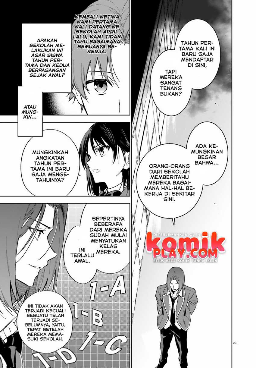 Youkoso Jitsuryoku Shijou Shugi no Kyoushitsu e: 2-nensei-hen Chapter 02 Gambar 25