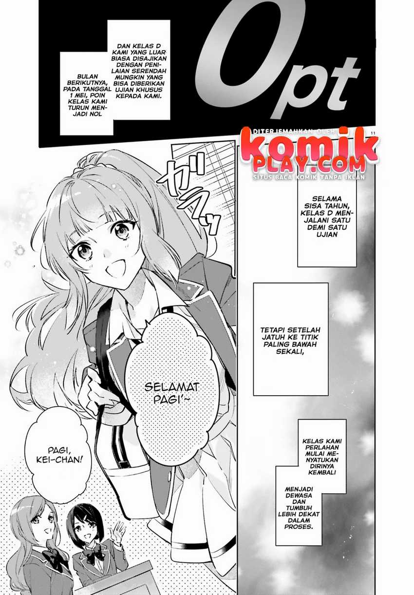 Youkoso Jitsuryoku Shijou Shugi no Kyoushitsu e: 2-nensei-hen Chapter 01.1 Gambar 12