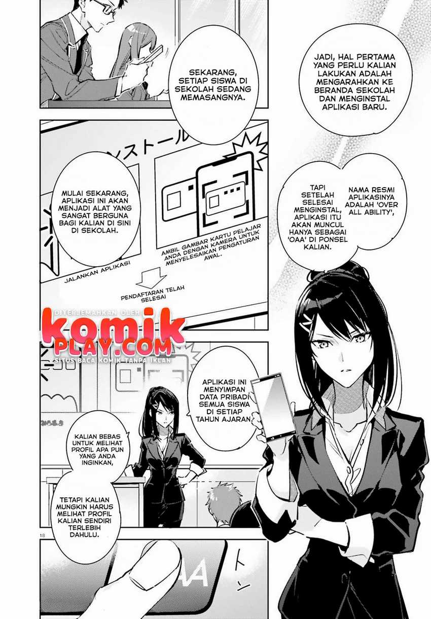 Youkoso Jitsuryoku Shijou Shugi no Kyoushitsu e: 2-nensei-hen Chapter 01.1 Gambar 19