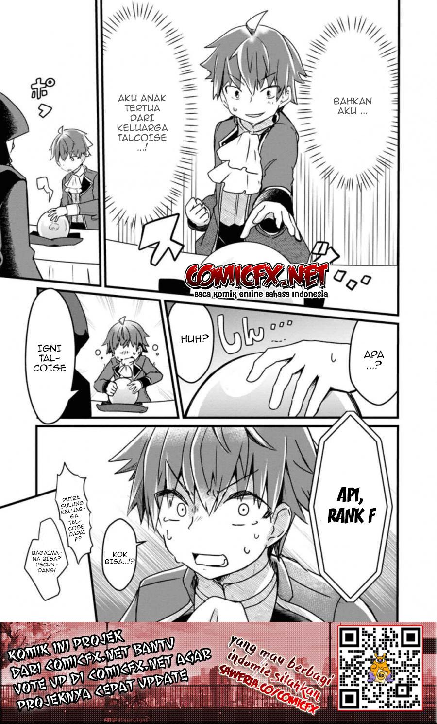 Kyokuten No Hono Majutsushi Fire Ball Shika Tsukaenai kedo, Motetai Isshin De Saikyo Ni Narimashita Chapter 01.1 Gambar 13