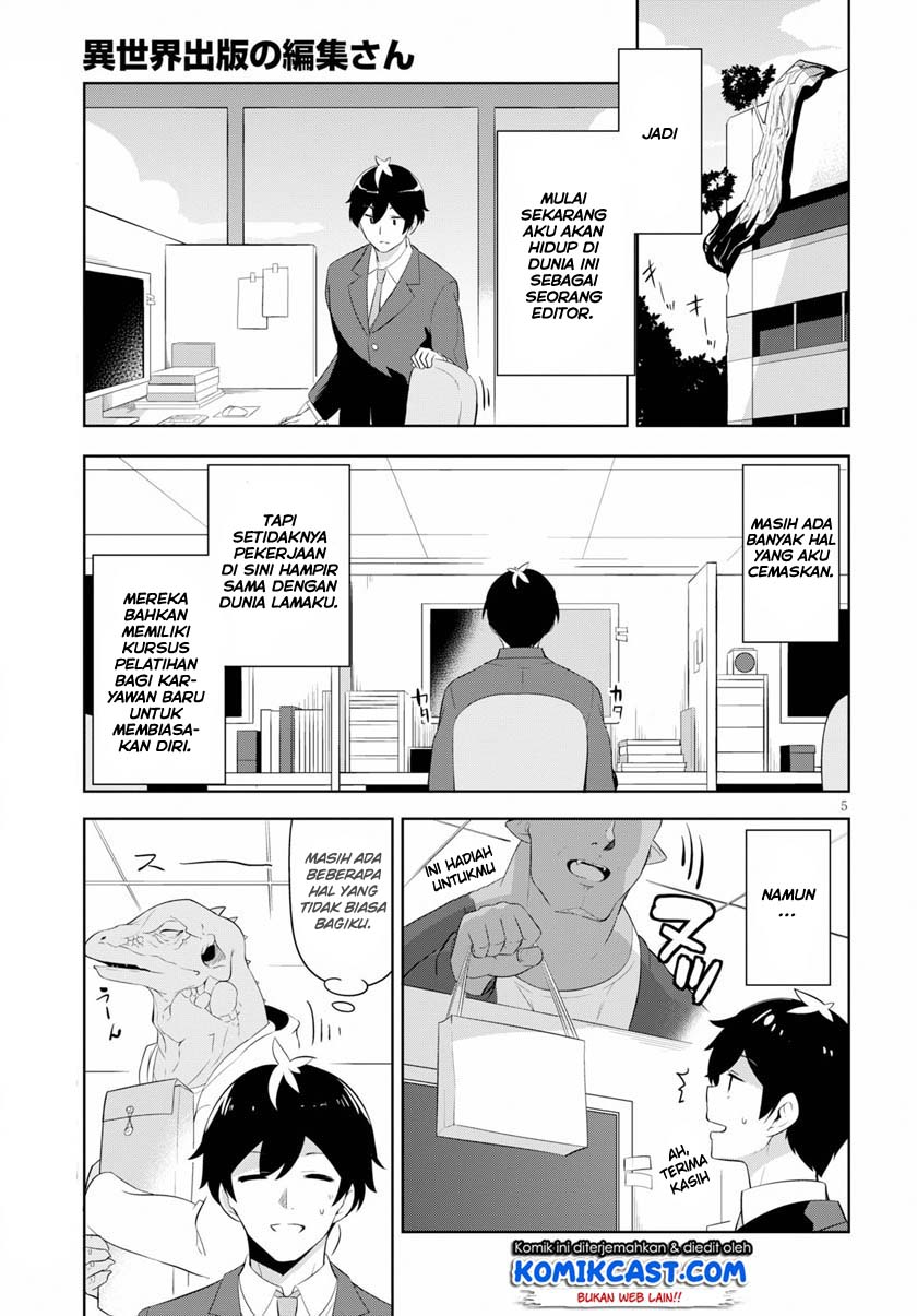 Isekai Shuppan no Henshuu-san Chapter 01 Gambar 9