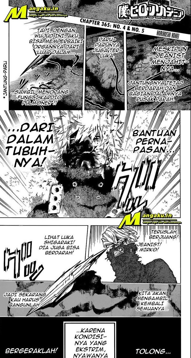 Baca Boku no Hero Academia Chapter 365 Gambar 2