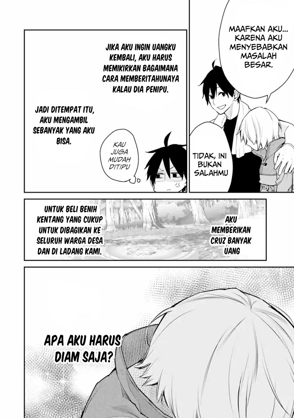 Saikyou no Madoshi. Hisa ni Ya wo Ukete Shimatta no de Inaka no Eihei ni Naru Chapter 23.3 Gambar 17