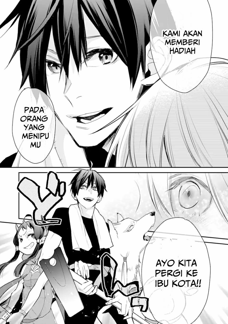Saikyou no Madoshi. Hisa ni Ya wo Ukete Shimatta no de Inaka no Eihei ni Naru Chapter 23.3 Gambar 19