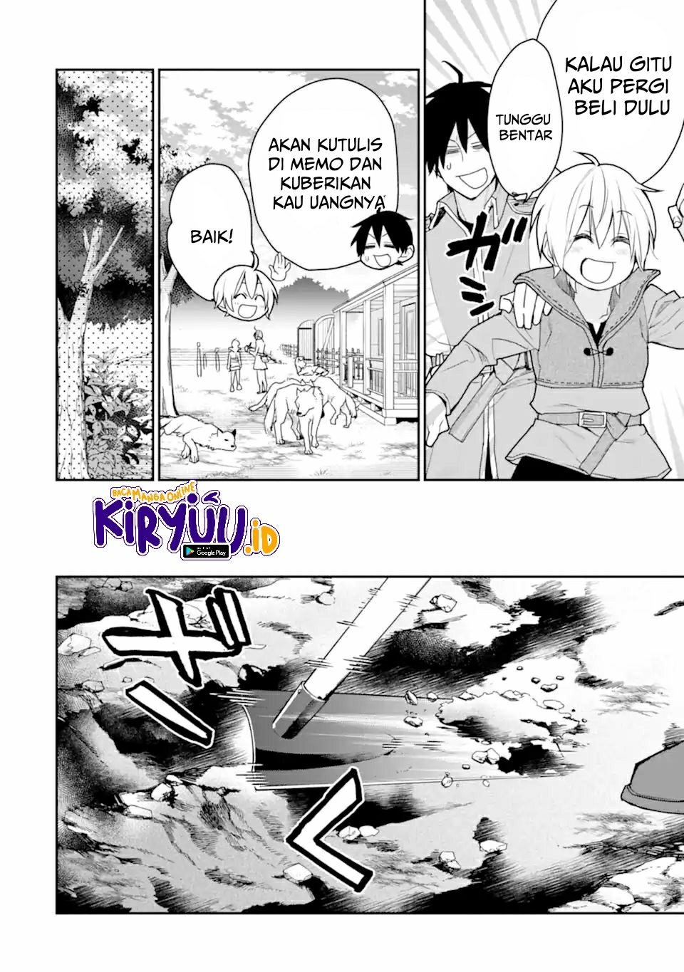 Saikyou no Madoshi. Hisa ni Ya wo Ukete Shimatta no de Inaka no Eihei ni Naru Chapter 23.3 Gambar 9