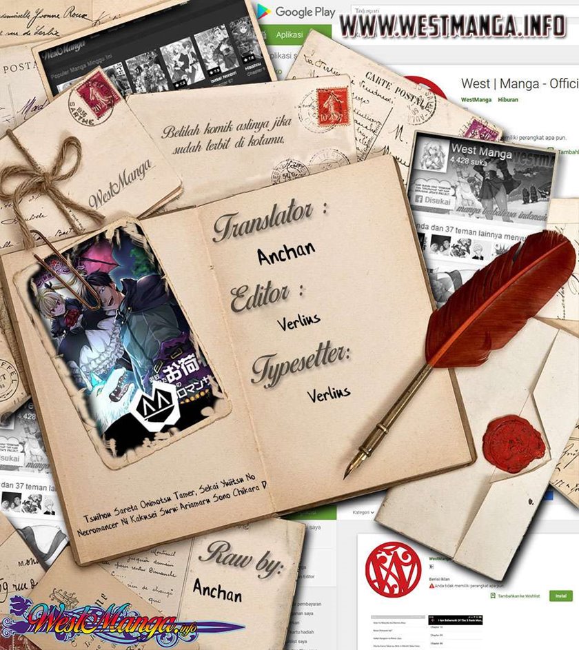 Baca Komik Tsuihou Sareta Onimotsu Tamer, Sekai Yuiitsu No Necromancer Ni Kakusei Suru: Ariamaru Sono Chikara D Chapter 02.1 Gambar 1