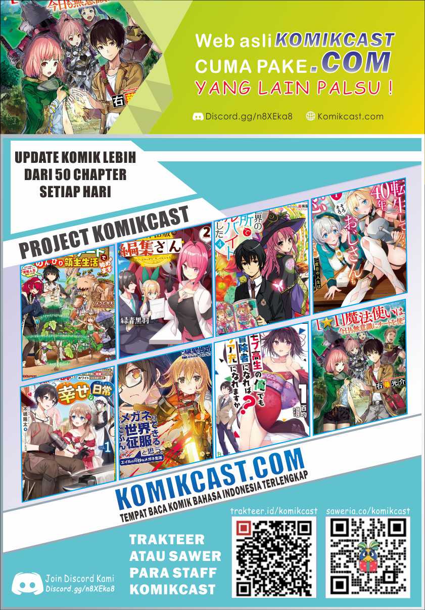 Ochikobore Mahou Tsukai Wa, Kyou Mo Muishiki Ni Cheat Wo Tsukau Chapter 01 Gambar 35