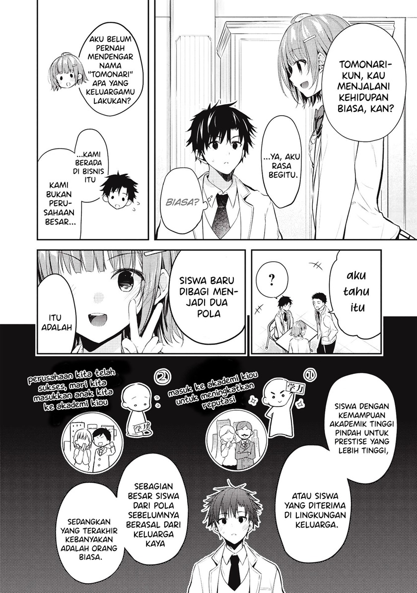 Saijo no Osewa ~Takane no Hana Darakena Meimon Kou de, Gakuin Ichi no Ojou-sama (Seikatsu Noryoku Kaimu) o Kagenagara Osewa suru Koto ni Narimashita~ Chapter 03 Gambar 17