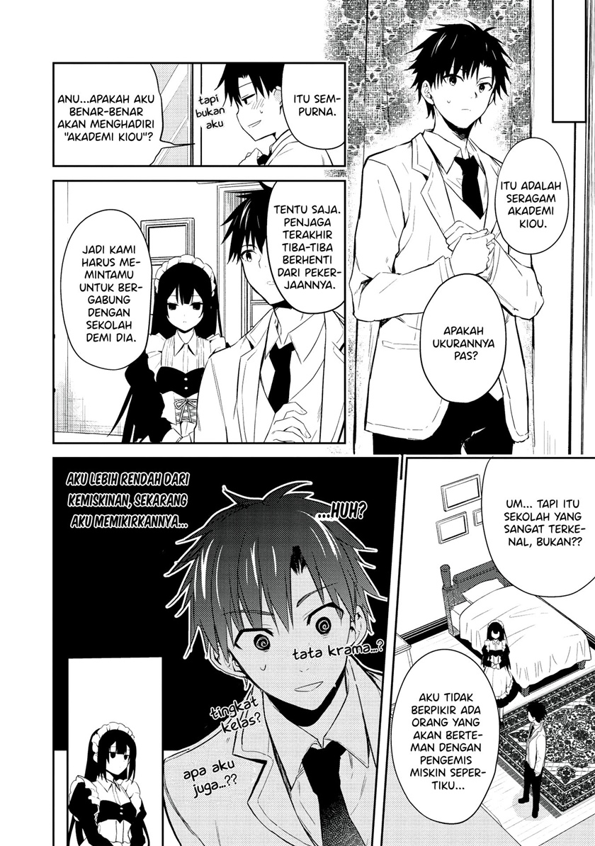 Saijo no Osewa ~Takane no Hana Darakena Meimon Kou de, Gakuin Ichi no Ojou-sama (Seikatsu Noryoku Kaimu) o Kagenagara Osewa suru Koto ni Narimashita~ Chapter 02.2 Gambar 11