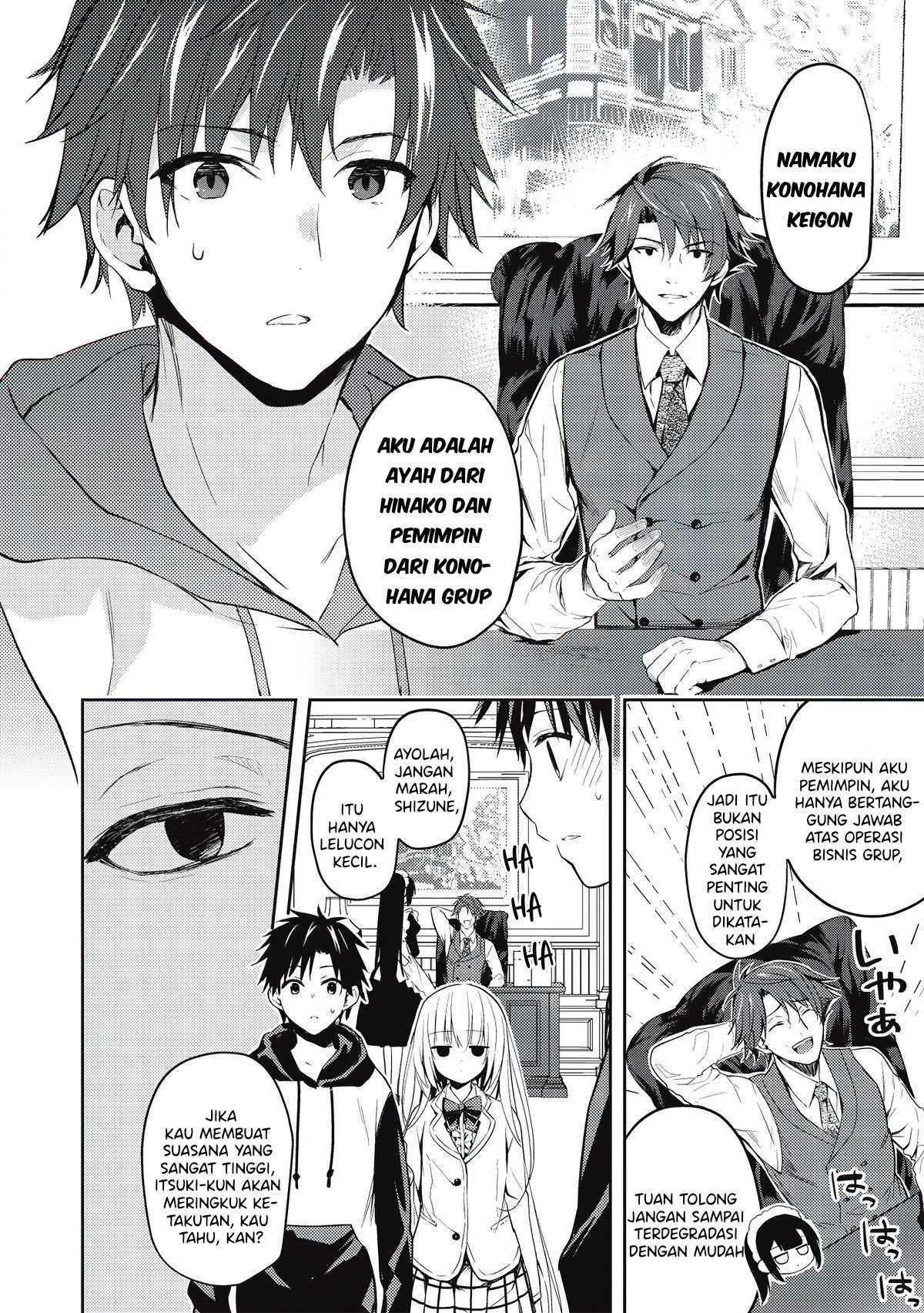 Saijo no Osewa ~Takane no Hana Darakena Meimon Kou de, Gakuin Ichi no Ojou-sama (Seikatsu Noryoku Kaimu) o Kagenagara Osewa suru Koto ni Narimashita~ Chapter 02.1 Gambar 10