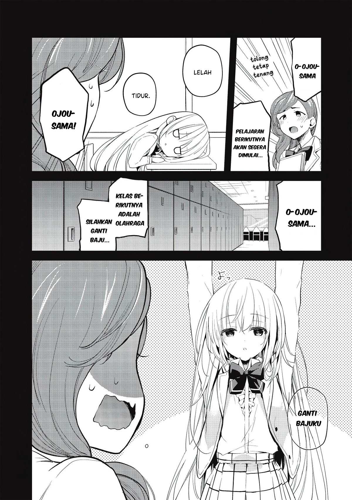 Saijo no Osewa ~Takane no Hana Darakena Meimon Kou de, Gakuin Ichi no Ojou-sama (Seikatsu Noryoku Kaimu) o Kagenagara Osewa suru Koto ni Narimashita~ Chapter 02.1 Gambar 18