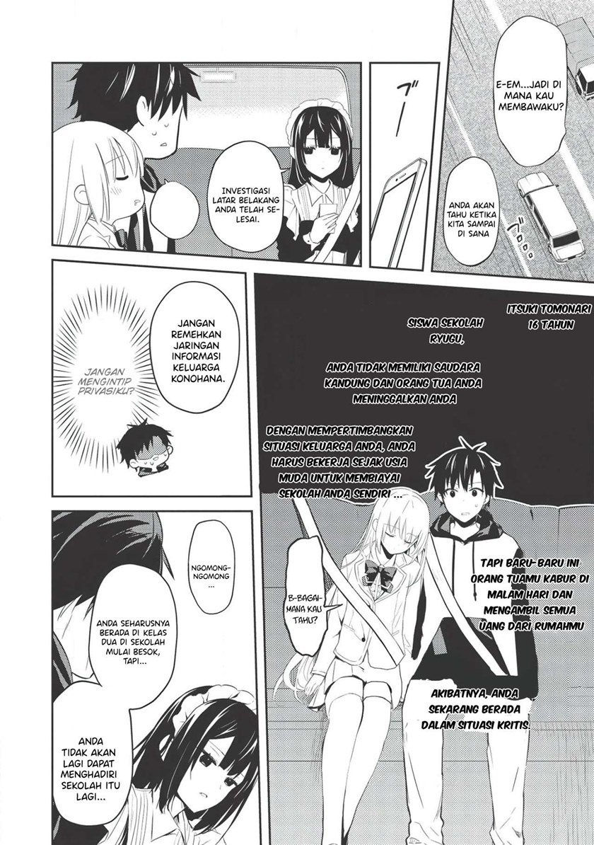 Saijo no Osewa ~Takane no Hana Darakena Meimon Kou de, Gakuin Ichi no Ojou-sama (Seikatsu Noryoku Kaimu) o Kagenagara Osewa suru Koto ni Narimashita~ Chapter 01 Gambar 34