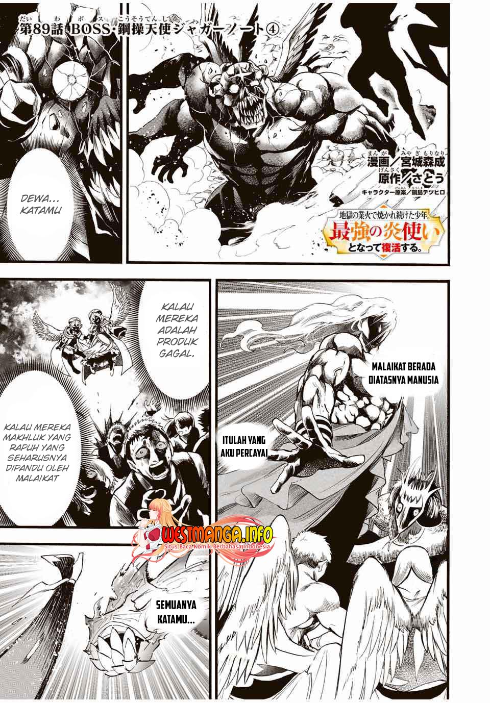 Baca  Jigoku no Gouka de Yaka re Tsuzuketa Shounen. Saikyou no Honou Tsukai to Natte Fukkatsu Suru. Chapter 89 Gambar 2